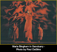 Marla Bingham in Sanctuary - Photo by Paul DaSilva